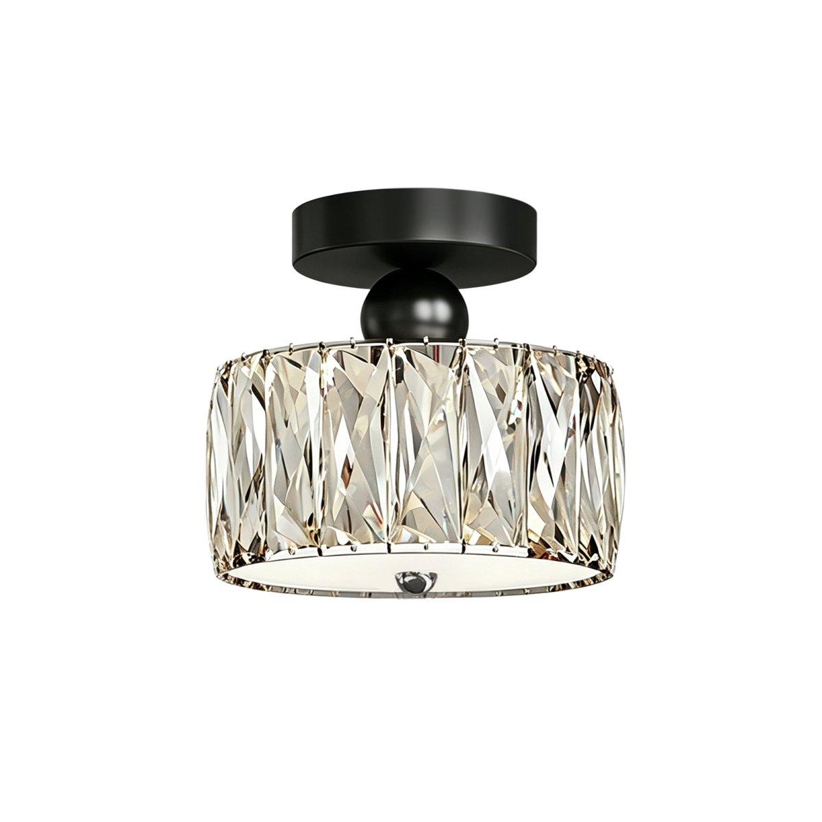 Plafonnier LED en cristal
