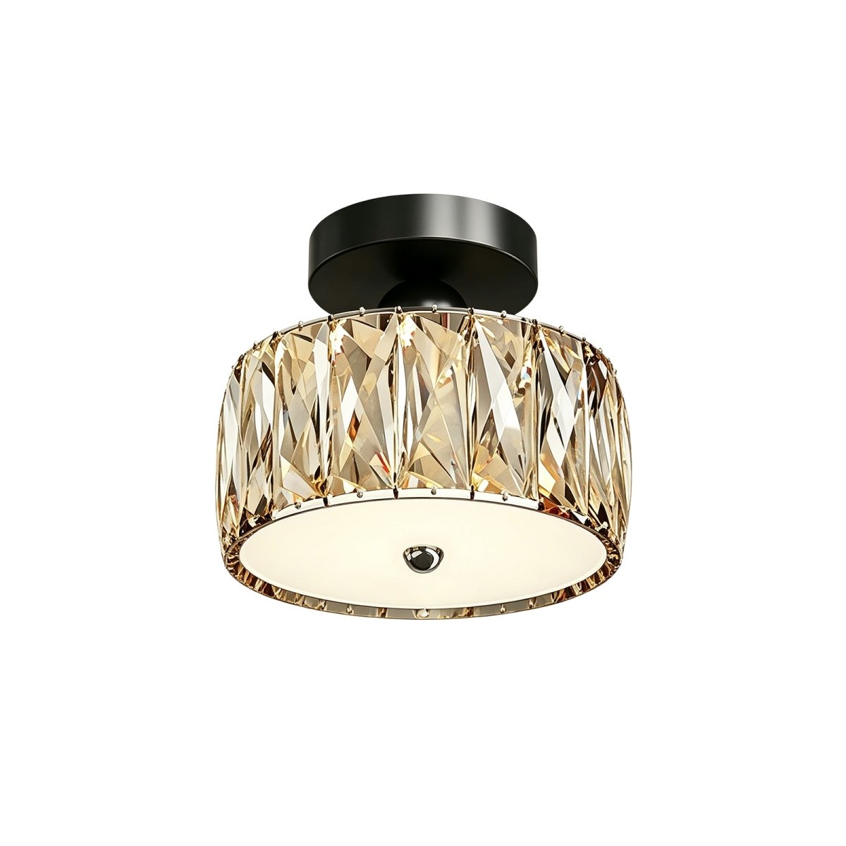 Plafonnier LED en cristal