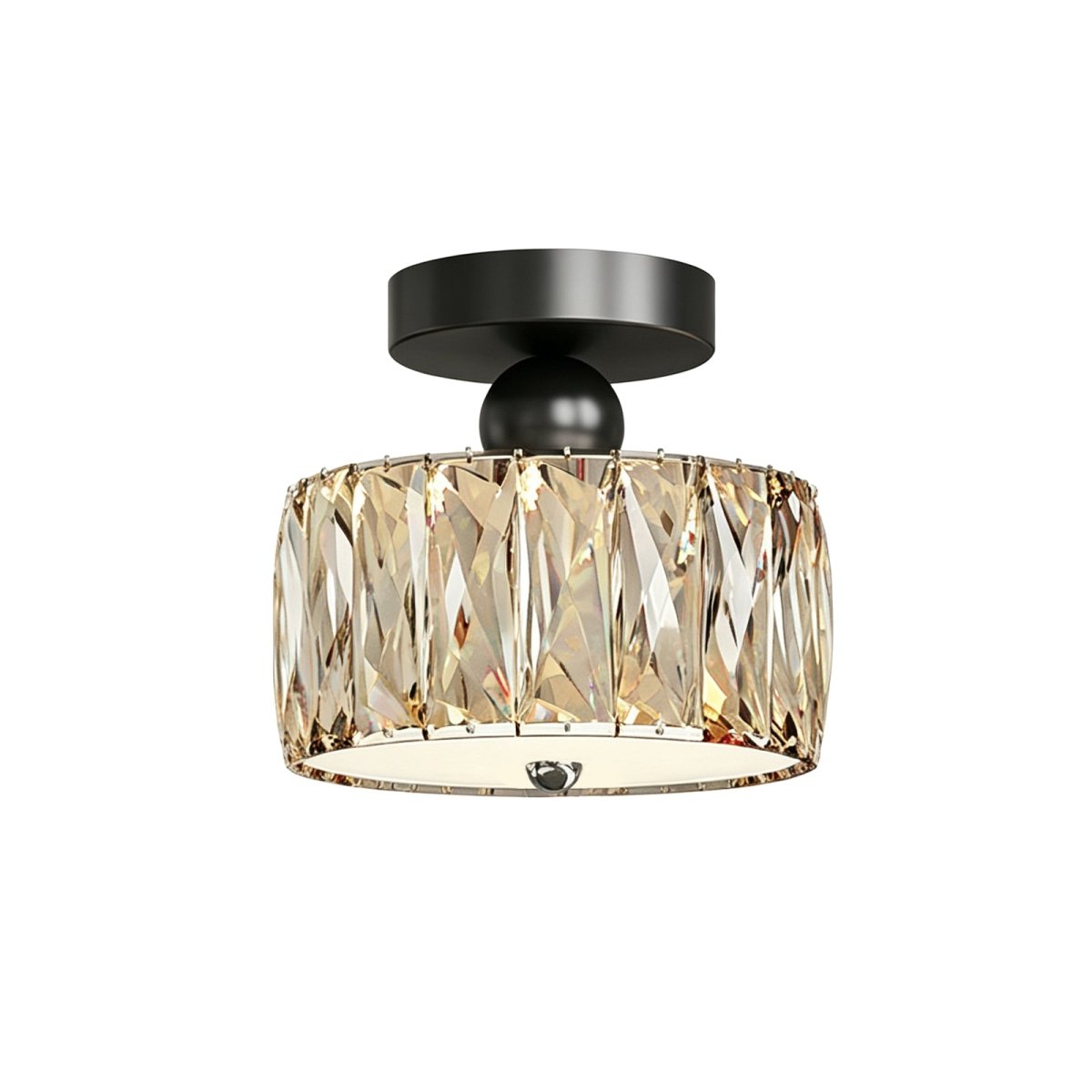 Plafonnier LED en cristal