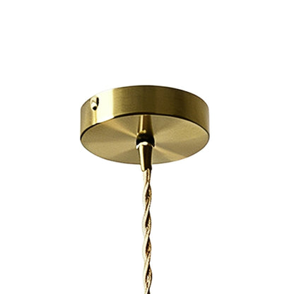 Lampa wisząca lotos szklana