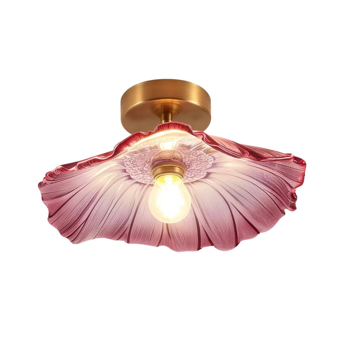 Lampa sufitowa kwiat lotosu
