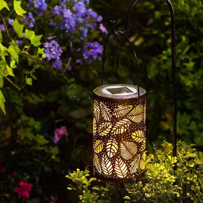 Dekorativní LED lampa ve tvaru listů