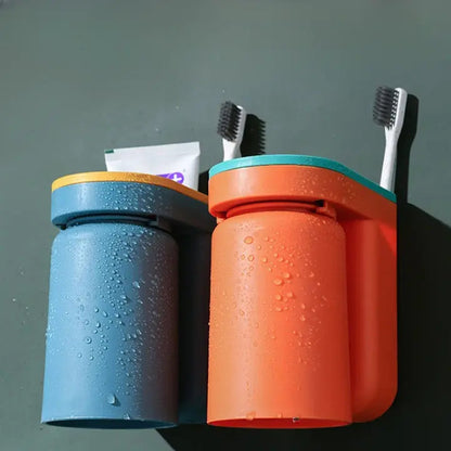 Porte-brosses à dents adhésif