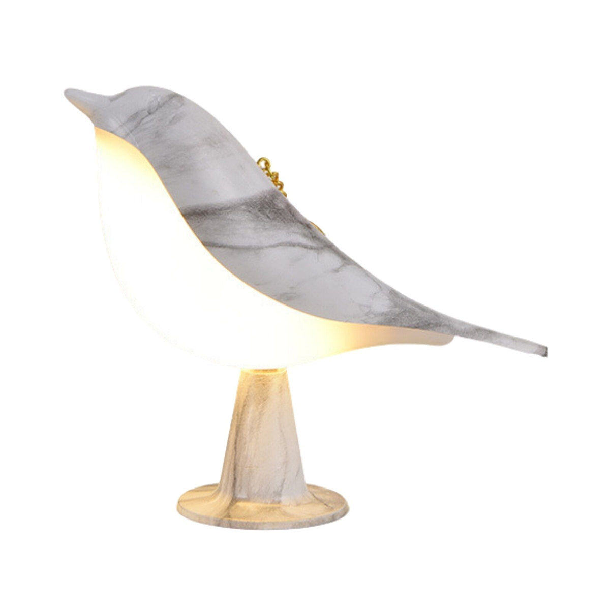 Lampe LED avec motif d’oiseau