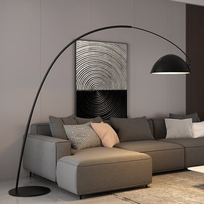 Nastavitelná oblouková stojací lampa