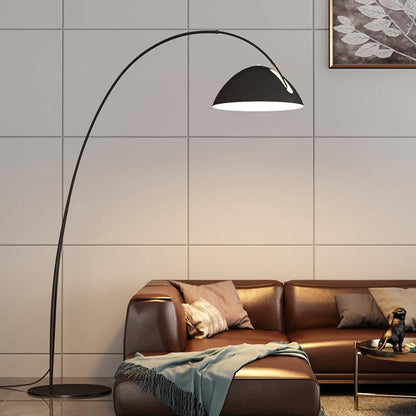 Nastavitelná oblouková stojací lampa
