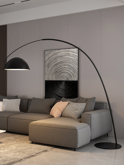 Nastavitelná oblouková stojací lampa