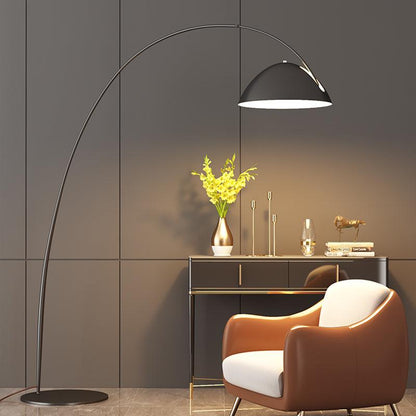 Nastavitelná oblouková stojací lampa