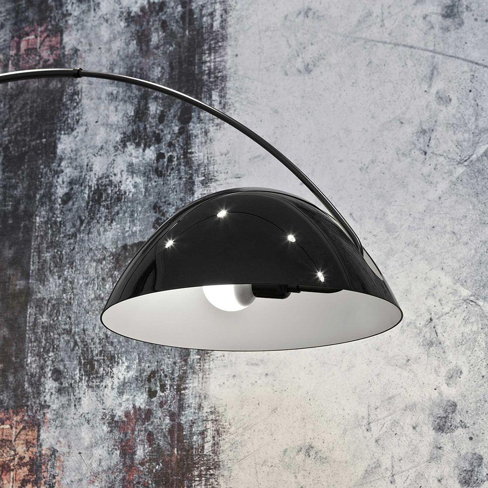 Nastavitelná oblouková stojací lampa