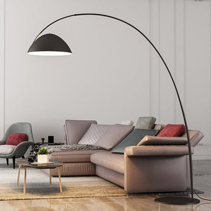 Nastavitelná oblouková stojací lampa