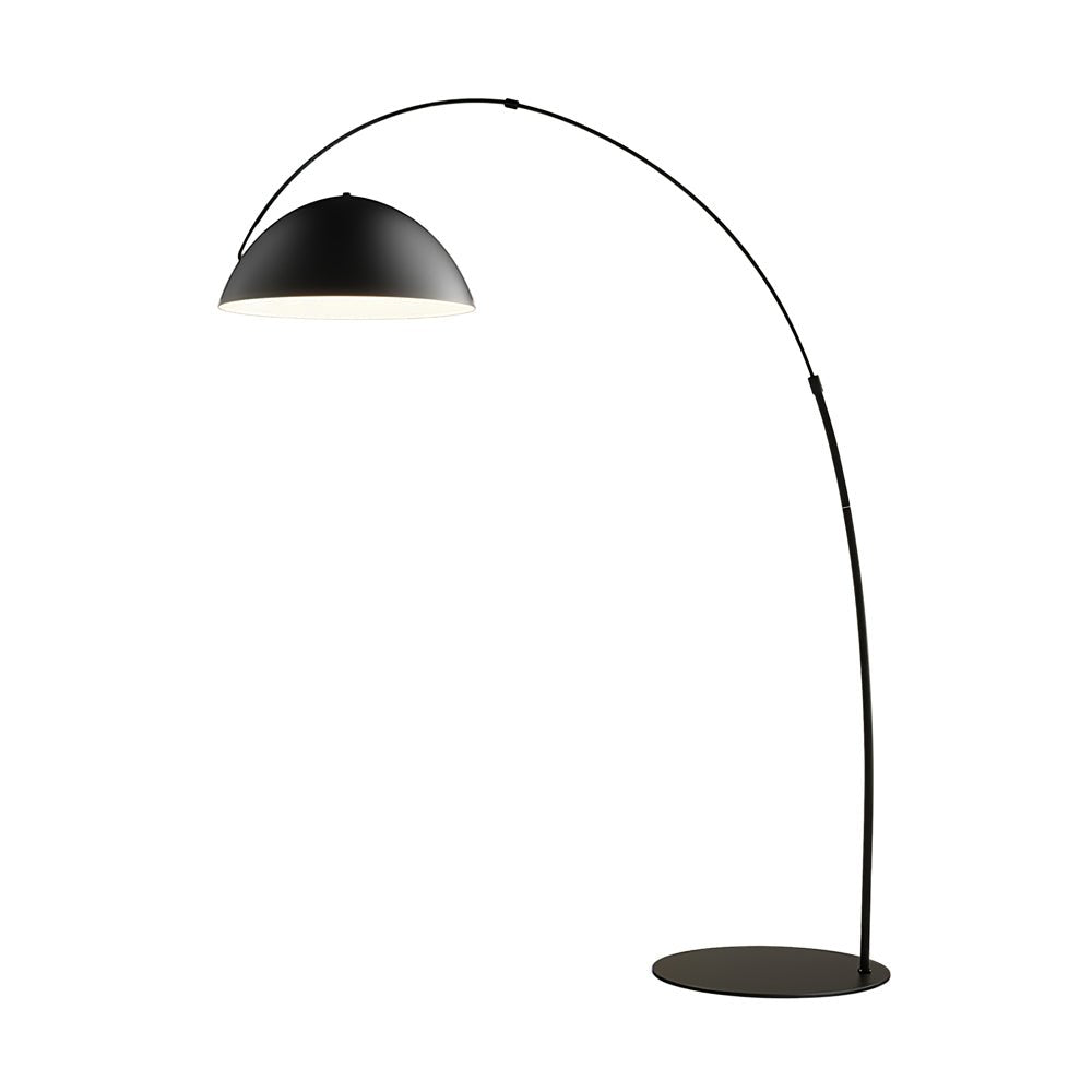Nastavitelná oblouková stojací lampa