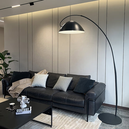 Nastavitelná oblouková stojací lampa