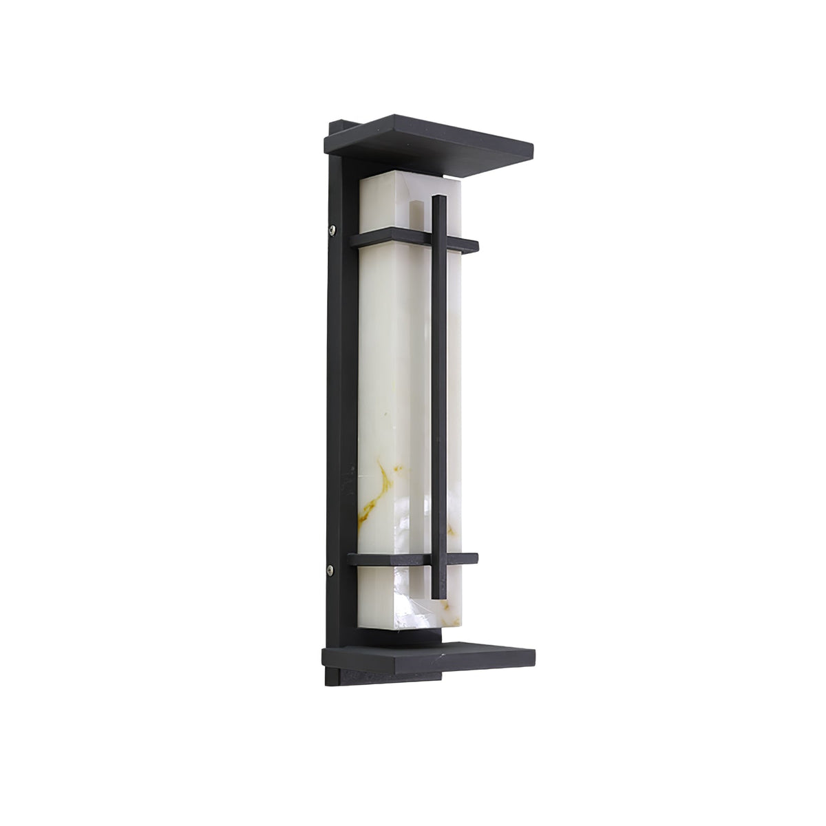 Kwadratowa lampa ścienna LED zewnętrzna