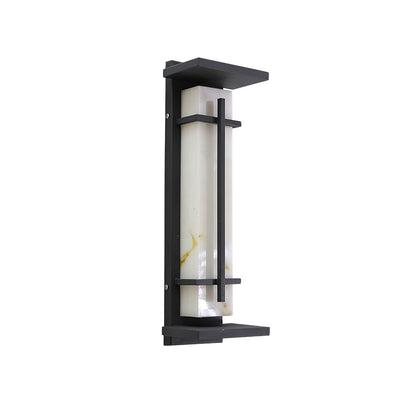Kwadratowa lampa ścienna LED zewnętrzna