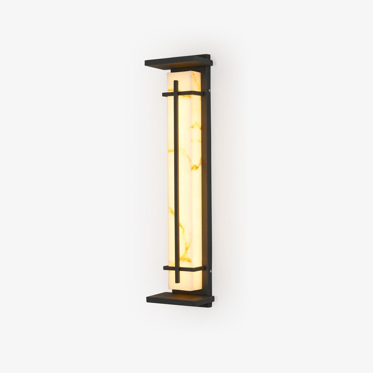 Kwadratowa lampa ścienna LED zewnętrzna