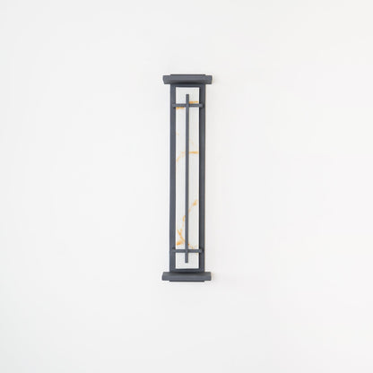 Kwadratowa lampa ścienna LED zewnętrzna