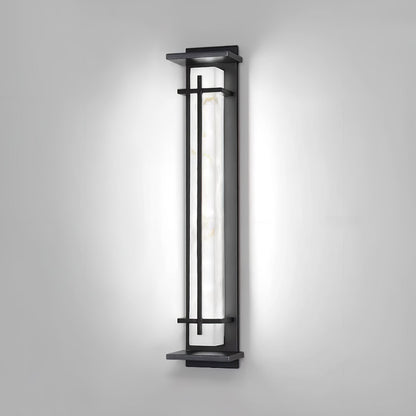 Kwadratowa lampa ścienna LED zewnętrzna