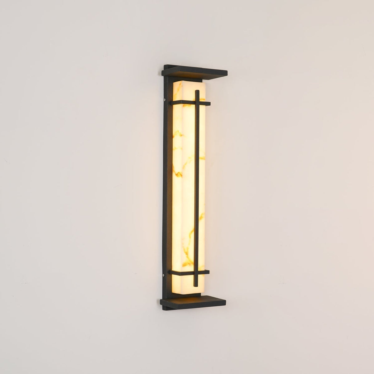 Kwadratowa lampa ścienna LED zewnętrzna