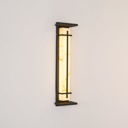 Kwadratowa lampa ścienna LED zewnętrzna