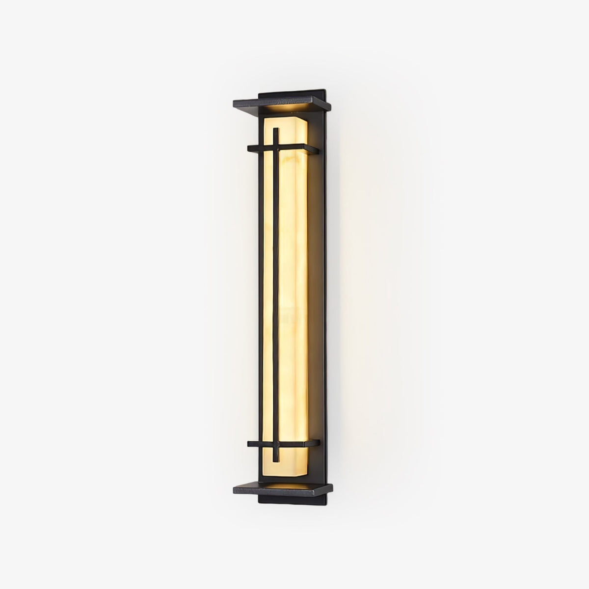 Kwadratowa lampa ścienna LED zewnętrzna