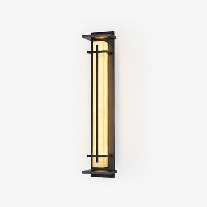 Kwadratowa lampa ścienna LED zewnętrzna
