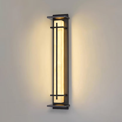 Kwadratowa lampa ścienna LED zewnętrzna
