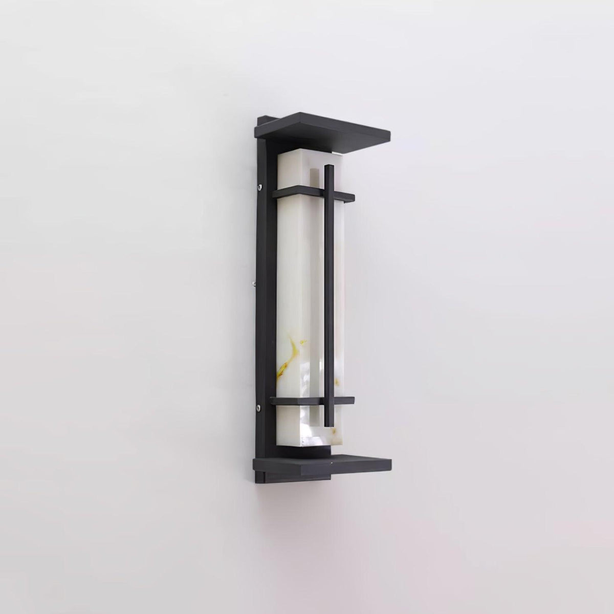 Kwadratowa lampa ścienna LED zewnętrzna