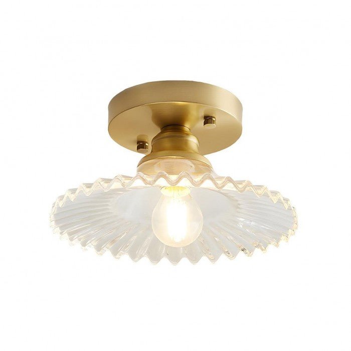 Lampa sufitowa w kształcie kwiatu