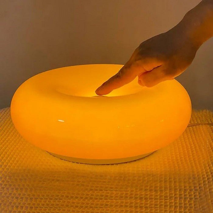 Lampe LED ronde à intensité réglable