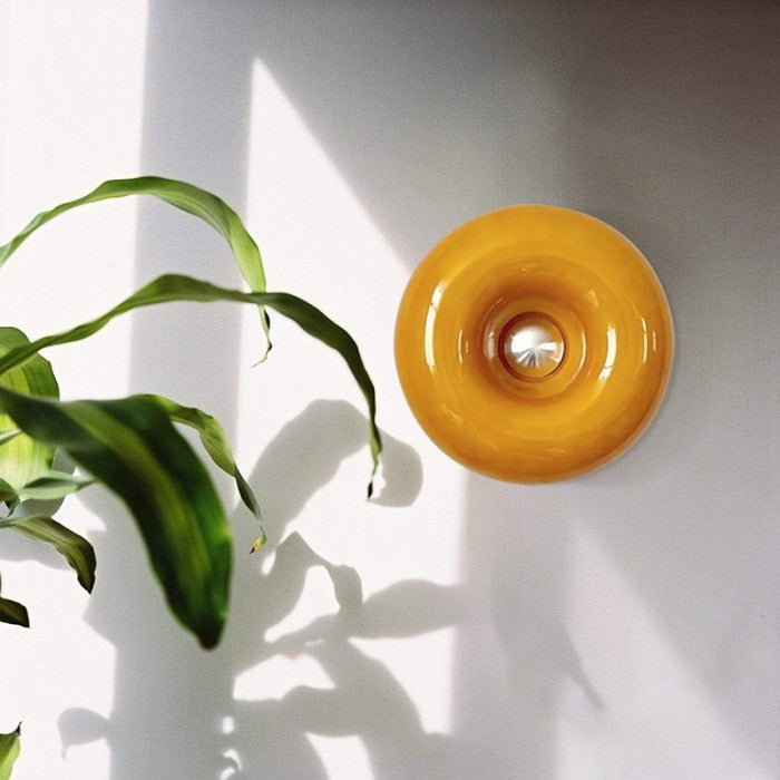 Lampe LED ronde à intensité réglable