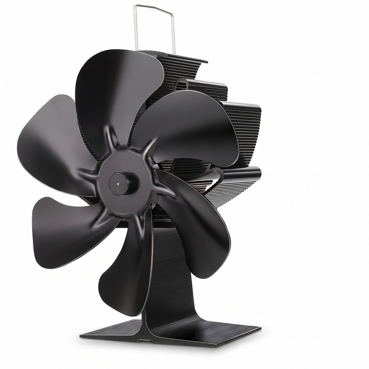 Thermal fireplace fan
