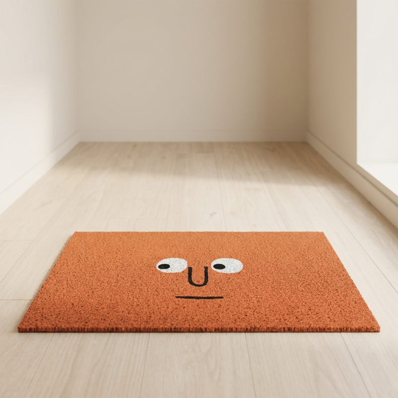 Paillasson avec emoji