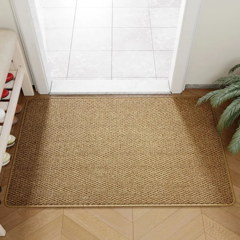 Jute-look doormat