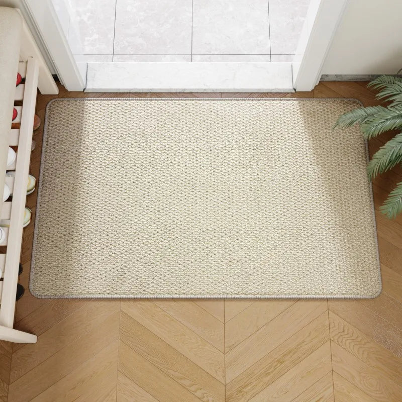 Jute-look doormat