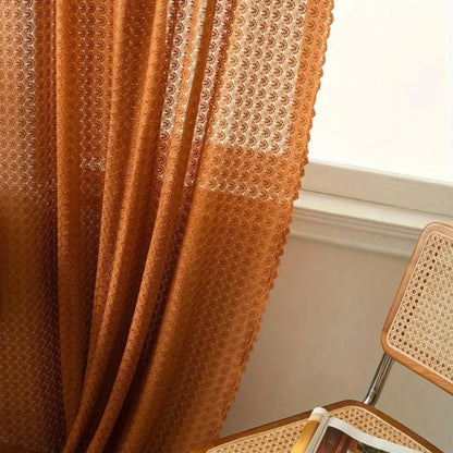 Zasłona ażurowa boho