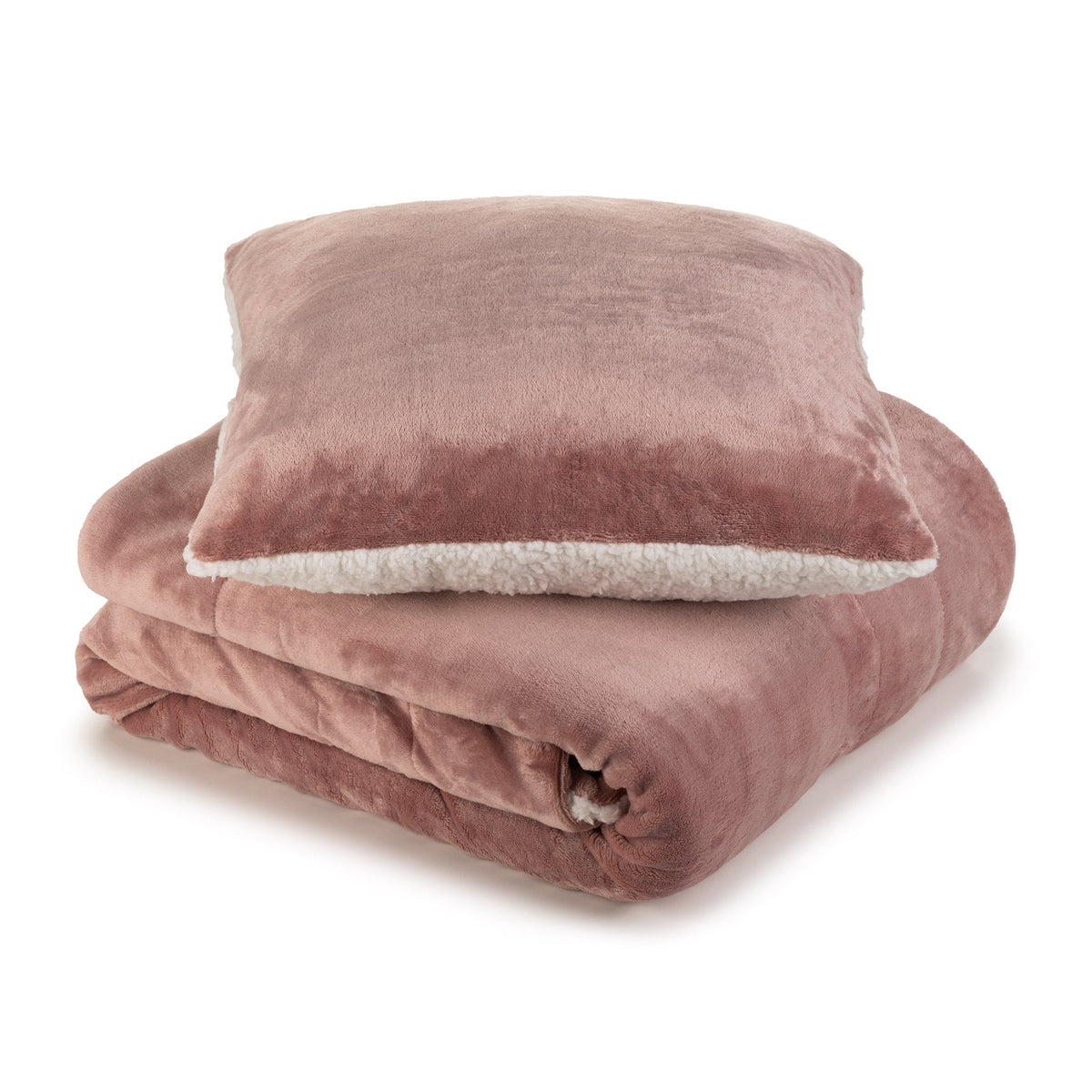 Ensemble coussin et couverture