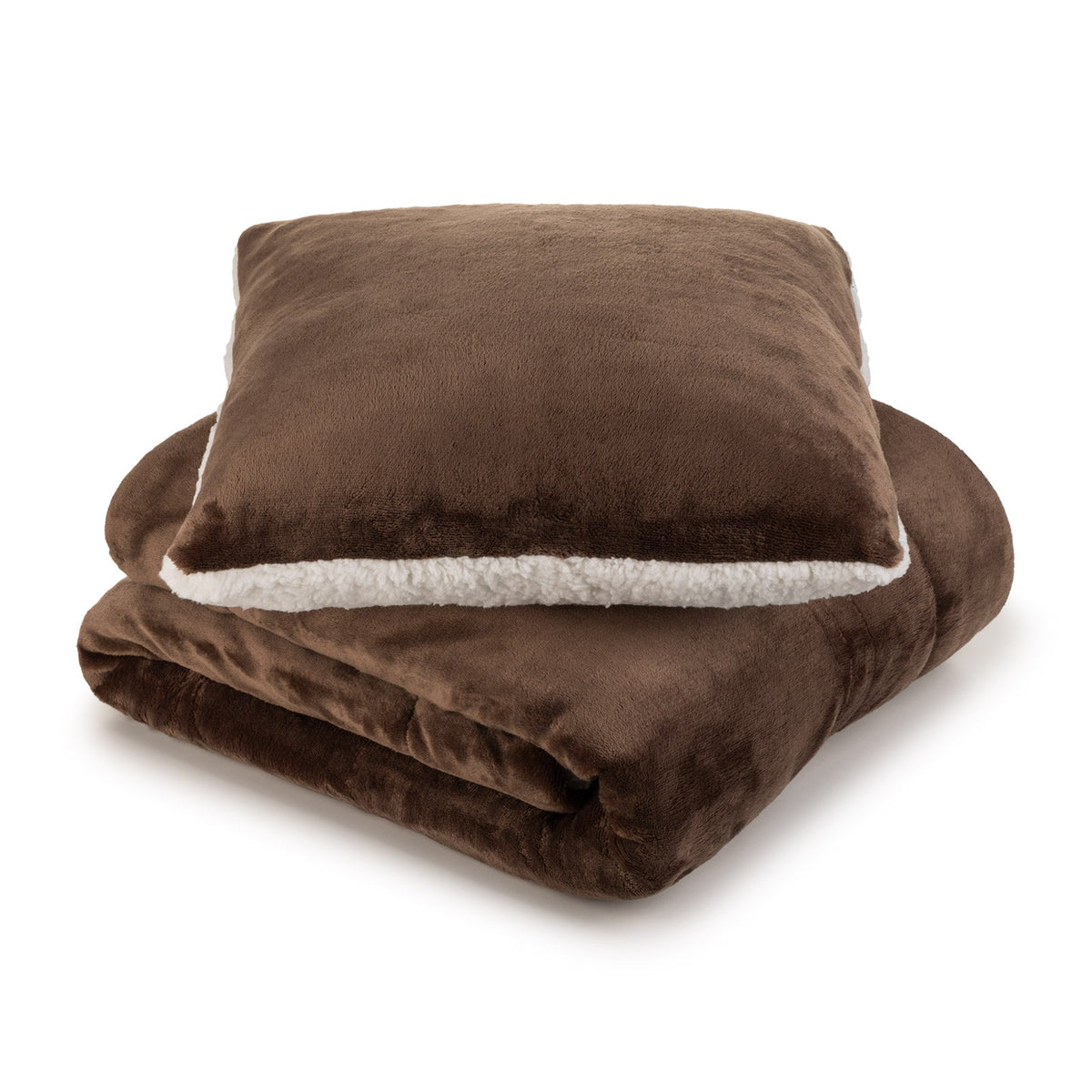 Ensemble coussin et couverture
