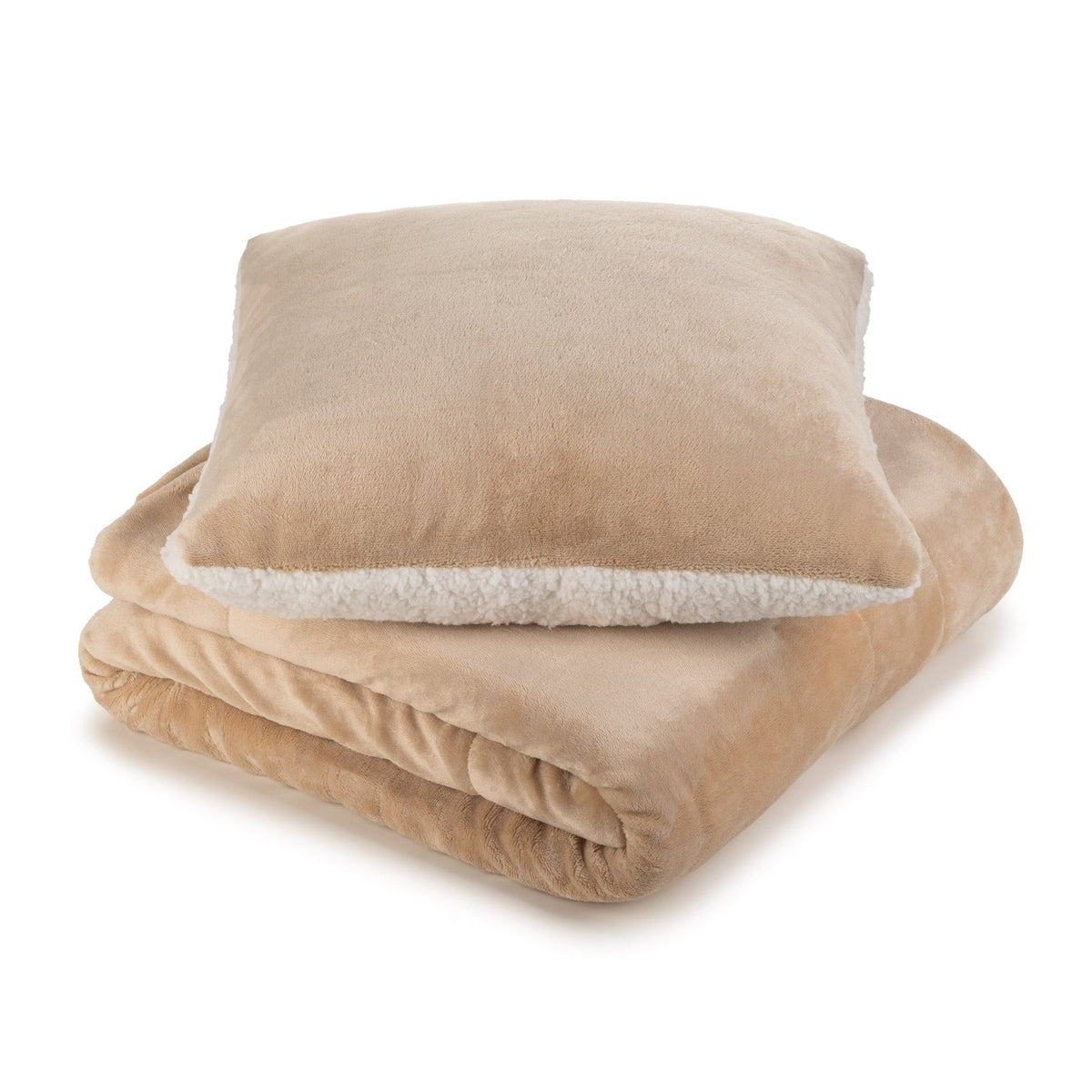 Ensemble coussin et couverture