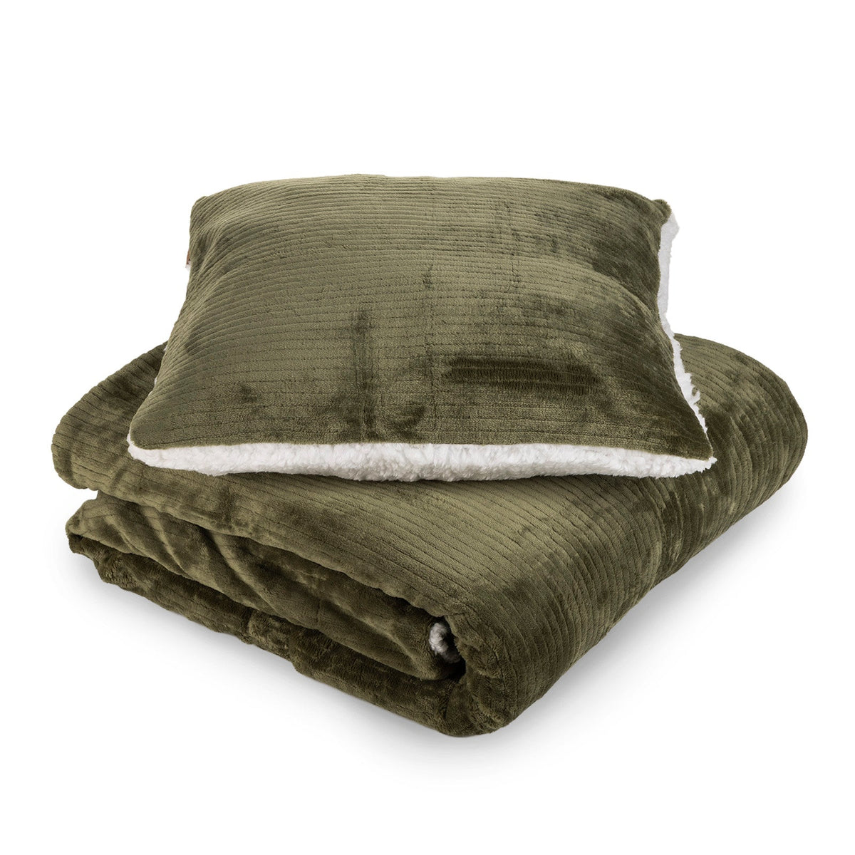 Ensemble coussin et couverture