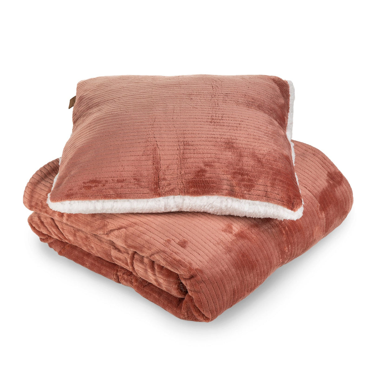 Ensemble coussin et couverture