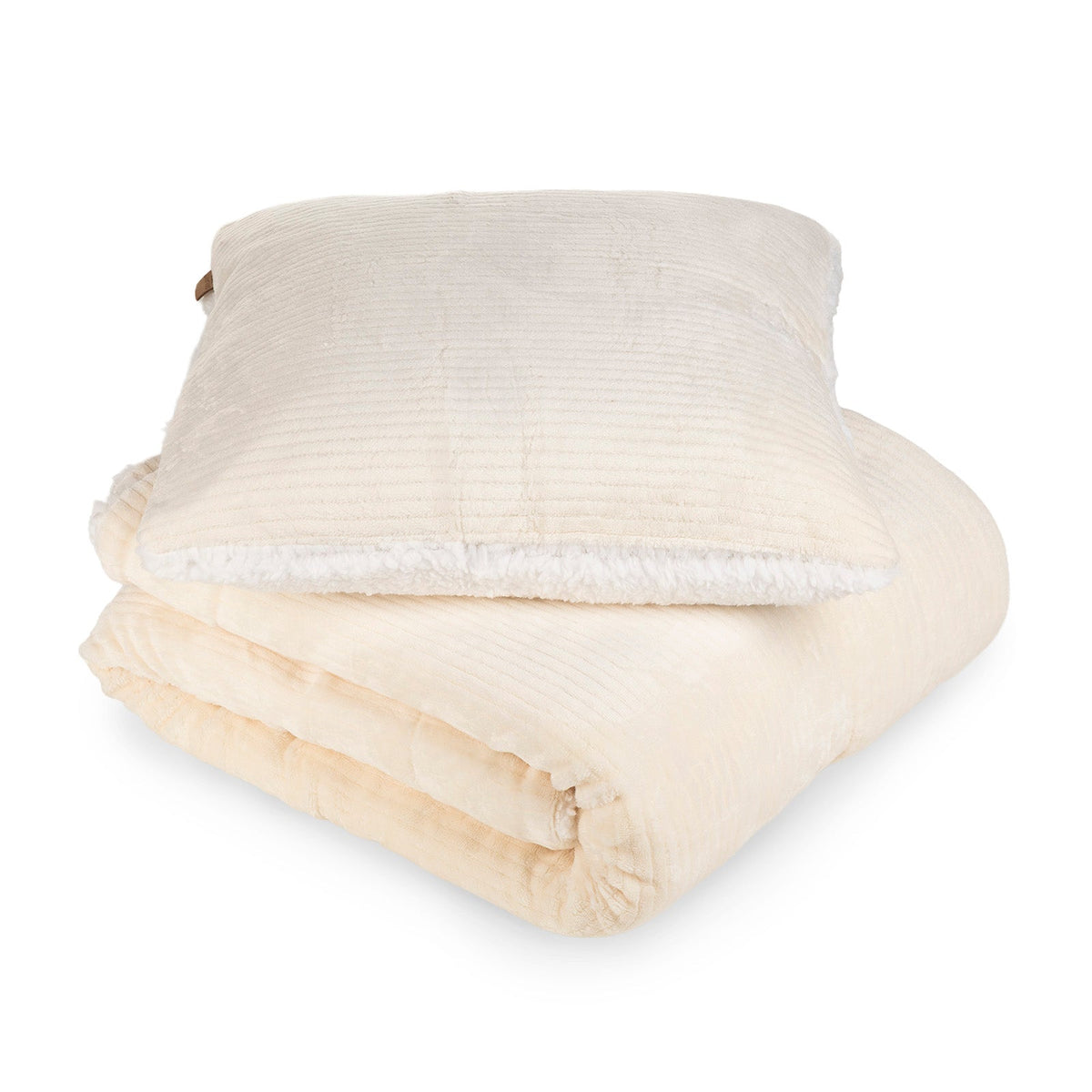 Ensemble coussin et couverture