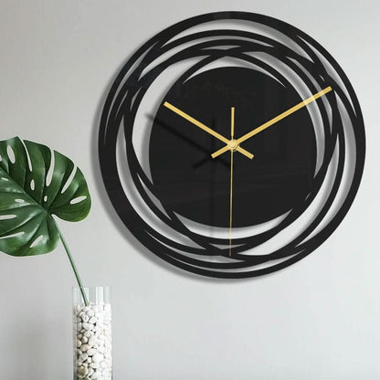 Kovové nástěnné hodiny 40 cm