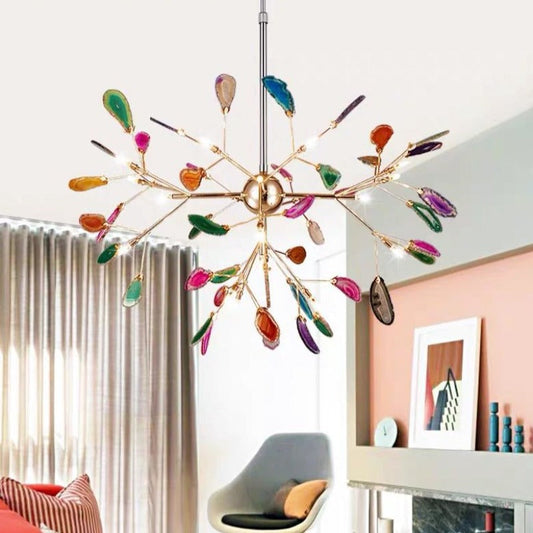 Żyrandol led rozgałęziony