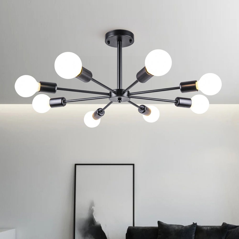 8-arm Sputnik chandelier