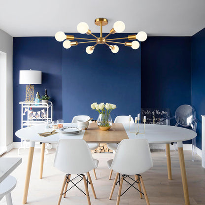 8-arm Sputnik chandelier