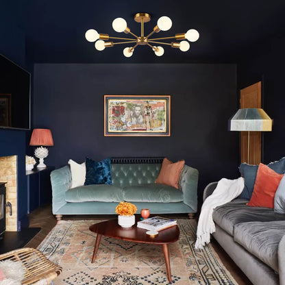 8-arm Sputnik chandelier