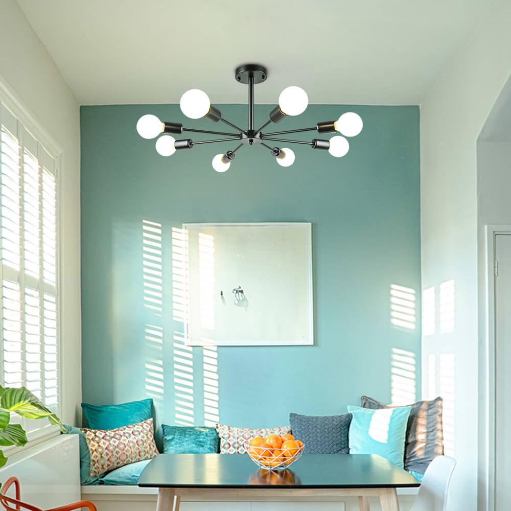8-arm Sputnik chandelier
