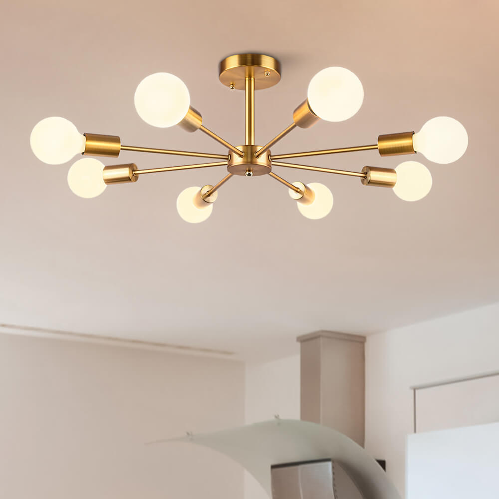 8-arm Sputnik chandelier