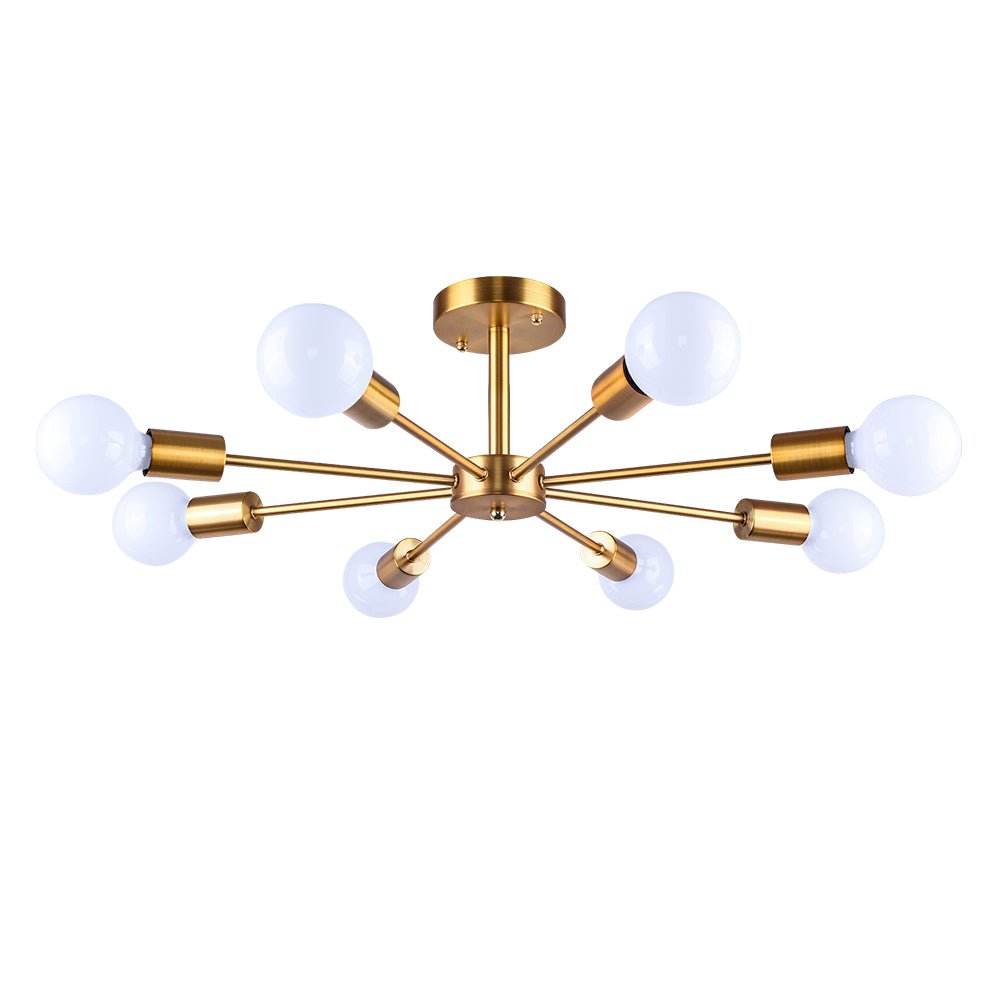 8-arm Sputnik chandelier